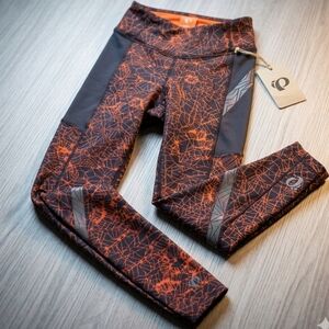 Pearl Izumi Sugar Thermal Cycling Tights Dark Ink Adobe Pomme NWT Size XS